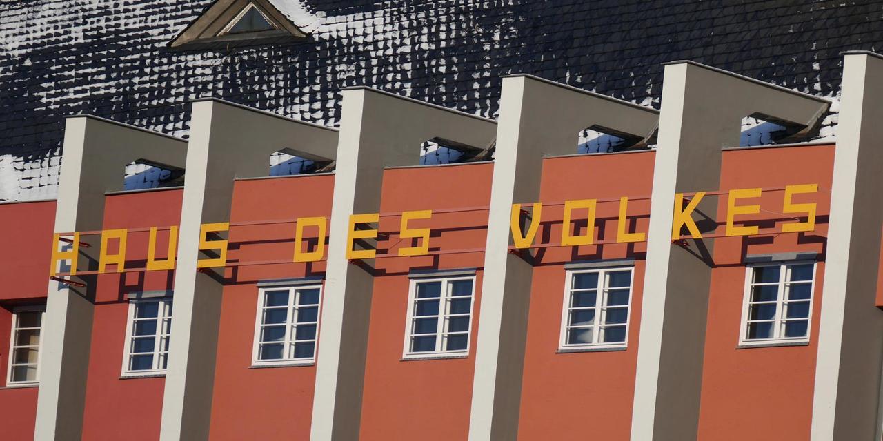 Haus Des Volkes - Das Bauhaushotel Probstzella Экстерьер фото